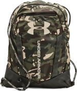 Under Armour Adult Undeniable Sackpack , Black/Black/Metallic Silver